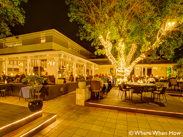 A photograph of Opus Wine Bar Grill located at Ocean Club Plaza, Providenciales (Provo), Turks and Caicos Islands.