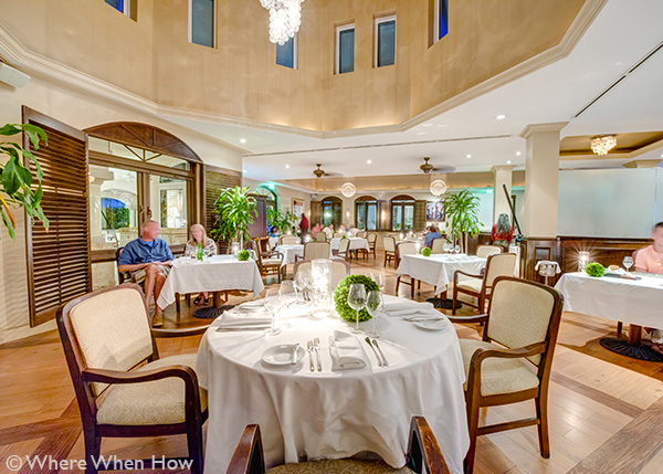 A photograph of Seven Restaurant, Grace Bay, Providenciales (Provo), Turks and Caicos Islands.